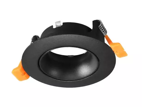 Встраиваемый точечный поворотный светильник Crystal Lux CLT 019C90 BL