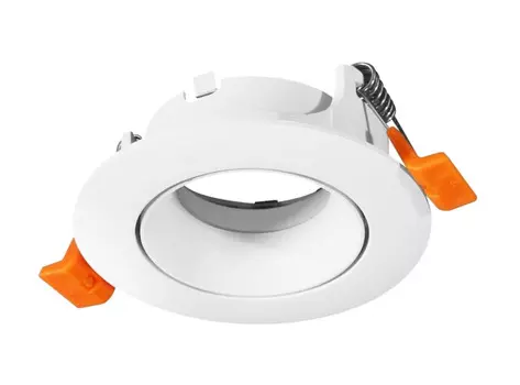 Встраиваемый точечный поворотный светильник Crystal Lux CLT 019C90 WH