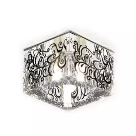 Встраиваемый точечный светильник Ambrella light Organic spot D1006 CH/BK