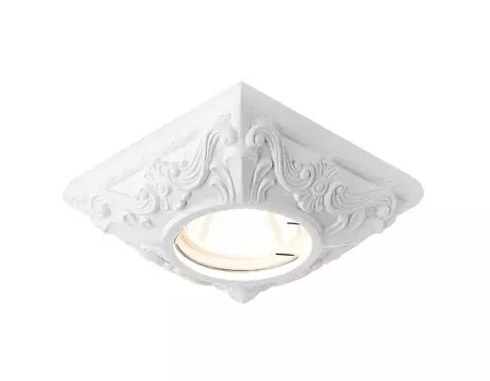 Встраиваемый точечный светильник MR16 Ambrella light Gypsum D2960 W
