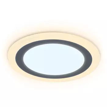 Встраиваемый точечный светильник с подсветкой Ambrella light Downlight DCR376