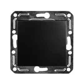 Выключатель кнопочный (черный) Volsten Magenta V01-14-Z11-M (10008)