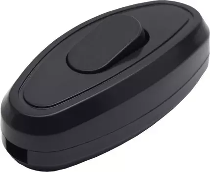 Выключатель на шнур 250В, 10A (черный) Stekker GLS10-01-20 39003