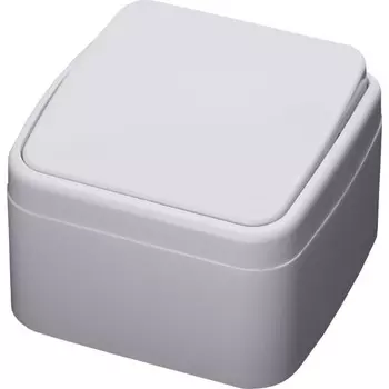 Выключатель одноклавишный (белый) Basic Stekker PSW10-41-20 39031