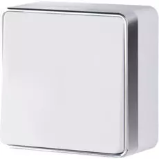 Выключатель одноклавишный Gallant (белый) Werkel W5010001