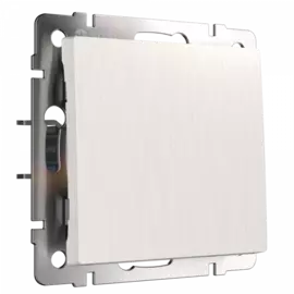 Выключатель одноклавишный (перламутровый рифленый) Werkel W1110013