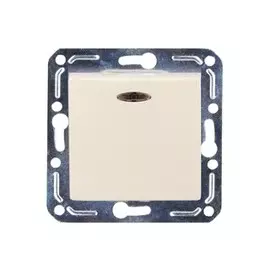 Выключатель одноклавишный с индикатором Volsten Magenta V01-12-V12-M