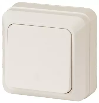Выключатель одноклавишный (слоновая кость) Quadro Intro 2-101-02 (Б0027632)