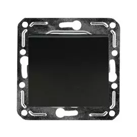 Выключатель проходной одноклавишный (черный) Volsten Magenta V01-14-P11-M (9996)