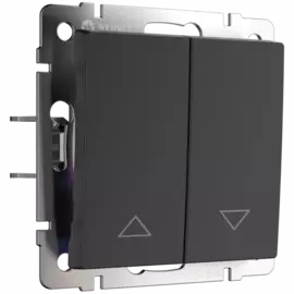 Выключатель жалюзи (черный) Werkel W1124508