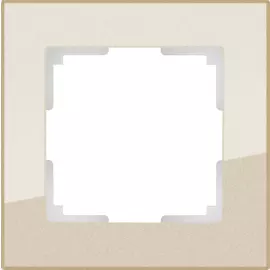 Рамка на 1 пост (шампань) Werkel W0011111