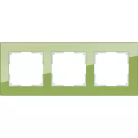 Рамка на 3 поста (фисташковый) Werkel WL01-Frame-03 (a036589)