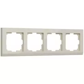 Рамка на 4 поста (слоновая кость) Werkel Stark WL04-Frame-04-ivory (a028944)