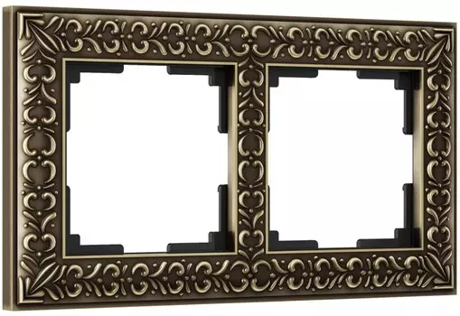 Рамка на 2 поста (бронза) Werkel W0021512