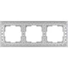 WL07-Frame-03 Рамка Werkel Antik 3 поста жемчужный