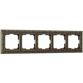 Рамка на 5 постов (бронза) Werkel WL07-Frame-05 (a030758)