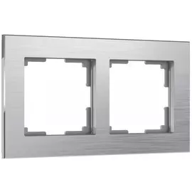 Рамка на 2 поста (алюминий) Werkel W0021706