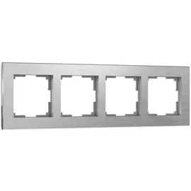 Рамка на 4 поста (алюминий) Werkel W0041706