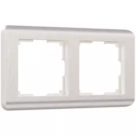 Рамка на 2 поста (перламутровый) Werkel W0022113