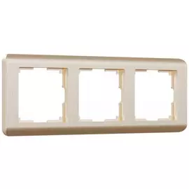 Рамка на 3 поста (шампань) Werkel W0032111