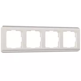 Рамка на 4 поста (перламутровый) Werkel W0042113