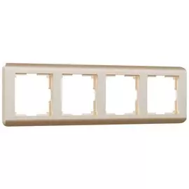 Рамка на 4 поста (шампань) Werkel W0042111