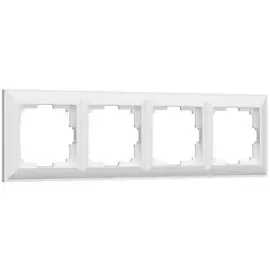 Рамка на 4 поста (белый) Werkel W0042201