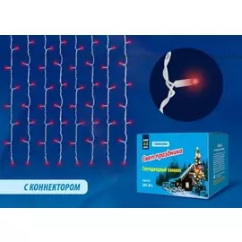 Занавес LED красный (3х2м.) с коннектором Uniel ULD-C2030-240-SWK (UL-00001362)