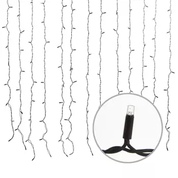 Занавес LED RGB (3х2м.) с эффектом мерцания Uniel ULD-C2030-240-TBK (UL-00003937)