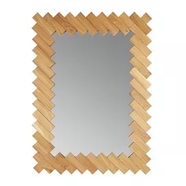 Зеркало Runden Дубовые планки V20083