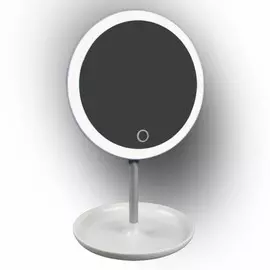 Зеркало с подсветкой, сенсорный выключатель, диммер Uniel TLD-590 White/LED/80Lm/6000K/Dimmer (UL-00002758)