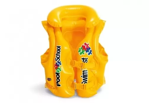 Жилет надувной с воротником, Intex 49х46см 58660EU (1124706353)