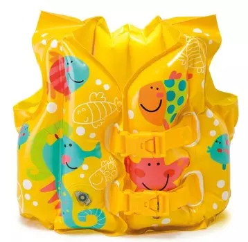 Жилет надувной "Веселые рыбки", 41х30см Intex 59661NP (1125714126)