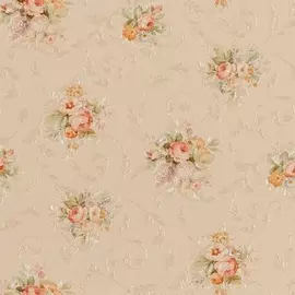 44637 (4129) Обои Zambaiti (Satin Flowers III) (1*12) 10,05х0,53 винил на бумаге (Zambaiti)