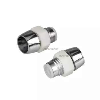 5PC Держатель 5мм (хром.пластик, с гайкой) (Arlight, 5мм (круглый)) 005026 (500 шт.)
