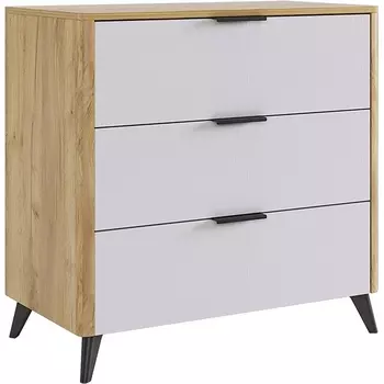 Адам Комод, цвет дуб крафт золотой/белое дерево Mebelson (арт.MSA-02.2563)