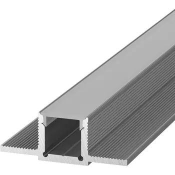 Алюминиевый профиль без видимой рамки 2500 мм, анодированный DesignLed LG LG16-R