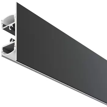 Алюминиевый профиль накладной 18x48 Maytoni Led Strip ALM-1848-B-2M