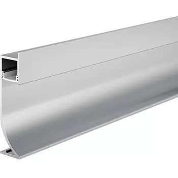 Алюминиевый профиль плинтус с подсветкой 53x14 Maytoni Led Strip ALM-5314-S-2M