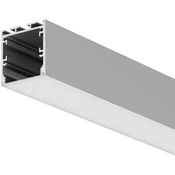 Алюминиевый профиль накладной-подвесной 35x35 серебро, 3 м, ALM-3535BT-S-3M Maytoni 633002