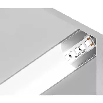 Алюминиевый профиль угловой круглый для светодиодной ленты до 9,78мм Ambrella Illumination GP2100AL