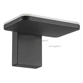 Фасадный светильник светодиодный LGD-TENT-WALL-9W Warm3000 (GR, 110 deg, 230V) (Arlight, IP65 Металл, 3 года) 029977