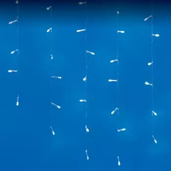 Бахрома светодиодная. 6м. светодиодов. Белый свет. ULD-B6007-300/DTA IP44 Uniel ULD WHITE