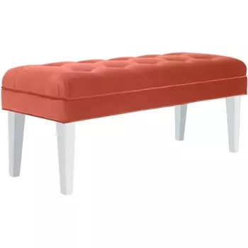 Банкетка Adel ОГОГО (арт.334216), (Ткань/Оранжевый) ОГОГО Обстановочка!