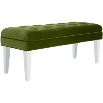 Банкетка Adel ОГОГО (арт.334226), (Ткань/Зеленый) ОГОГО Обстановочка!