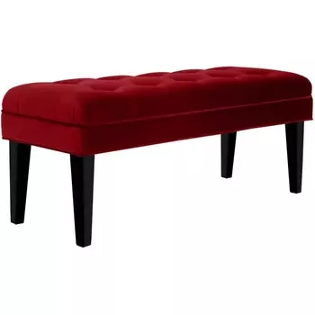 Банкетка Adel ОГОГО (арт.341347), (Ткань/Красный) ОГОГО Обстановочка!