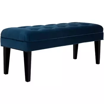 Банкетка Adel ОГОГО (арт.804882), (Ткань/Синий,Белый) ОГОГО Обстановочка!