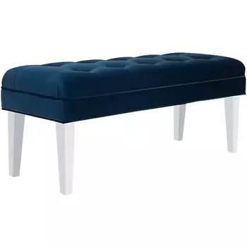 Банкетка Adel ОГОГО (арт.804894), (Ткань/Темно-синий) ОГОГО Обстановочка!