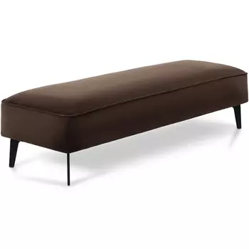 Банкетка Amsterdam ОГОГО (арт.787127), (Ткань,Велюр/Коричневый) ОГОГО Обстановочка!