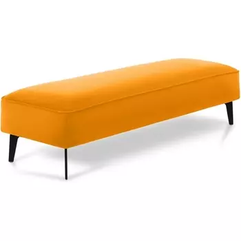 Банкетка Amsterdam ОГОГО (арт.787130), (Ткань,Велюр/Желтый) ОГОГО Обстановочка!